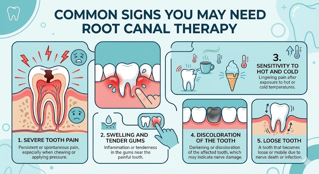Common Signs You May Need Root Canal Therapy